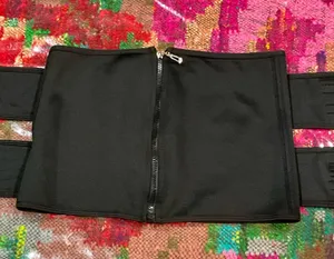 Black waist trainer with zipper Size M thumbnail 2