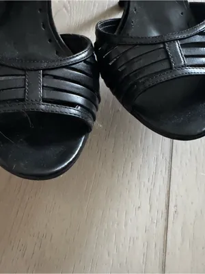 BCBGirls Black Strappy Open-Toe Heels thumbnail 8
