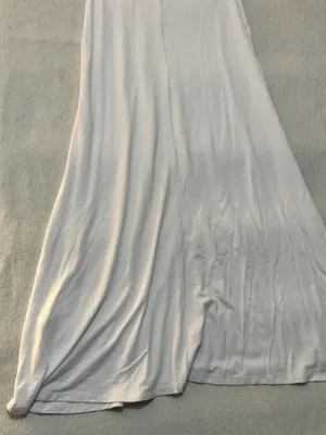 Johnny S White Modal Blend Maxi Skirt Size S thumbnail 4