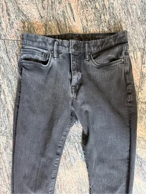 All Saints Black Women Grace Skinny Jeans size 26 thumbnail 2