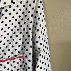 Victoria's Secret navy and white polkadot pajama top medium‎ thumbnail 5