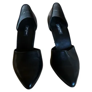Paul Green Black Leather Pumps thumbnail 5