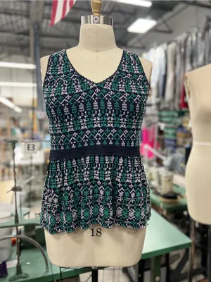 Maeve by Anthropologie Cammie Peplum Top L thumbnail 4