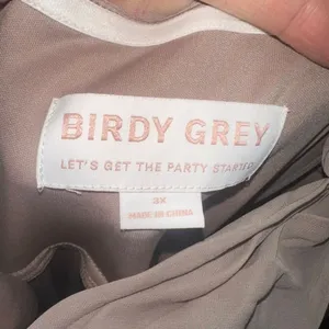 Birdy Grey semi formal 3x Kira chiffon slit evening maxi dress thumbnail 4
