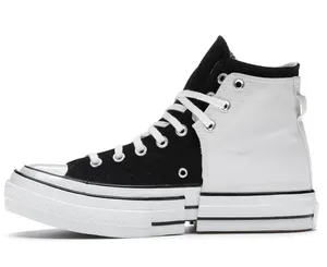 Converse Fenn Chen Wang 2-in-1 Ivory Black Chuck Taylor All Star 70 Hi thumbnail 4