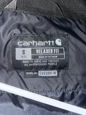 Carhartt Black Vest Puffer Women’s Small thumbnail 4