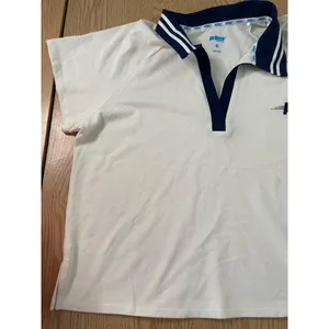 B95 New Women’s Prince Pickleball Golf Tennis Vneck short Sleeve Polo Shirt XL thumbnail 3