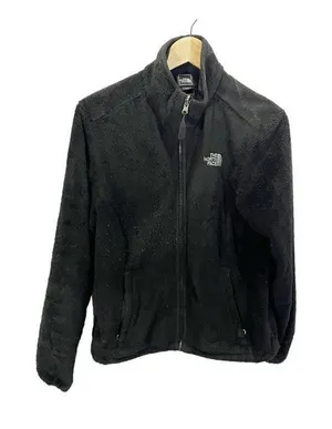 The North Face Womens Fleece Jacket Black Full Zip Pockets Mock Neck‎ M thumbnail 1