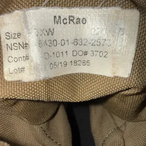 McRae Gore Tex Vibram Desert Tan Military Flight US‎ Army Combat Boots Men 2.5xw thumbnail 2