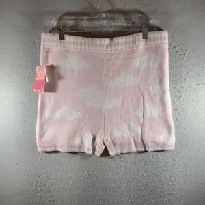 1596 | NWT Megan Moroney Cloud 9 Pink‎ Knit Lounge Set Shorts XXL thumbnail 12