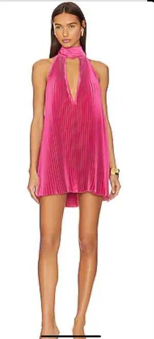 Revolve Dress Pink thumbnail 1