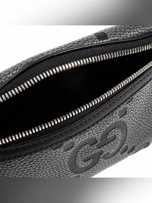 GUCCI Jumbo GG logo small leather belt bag thumbnail 5