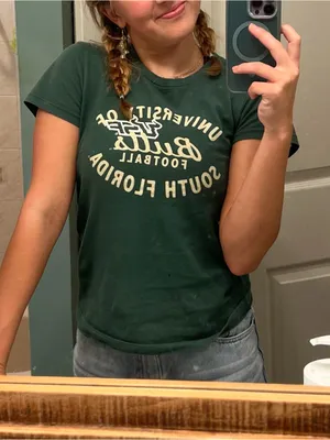 University of South Florida Green Short Sleeve Football Tee thumbnail 6