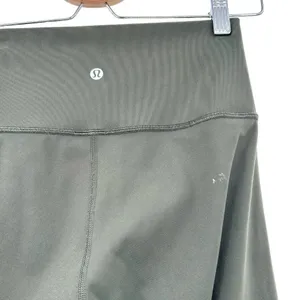 Lululemon Wunder Under Crop (Hi-Rise) Full-On Luxtreme 21"‎ in Dark Olive Size 4 thumbnail 5