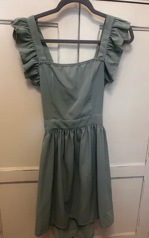 Green Tie Dress thumbnail 3