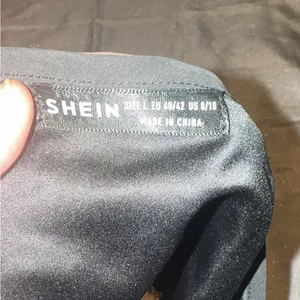 SHEIN Black Asymmetrical Embellished Camisole thumbnail 3