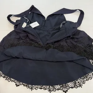 NWT Lovers + Friends‎ Revolve Navy Blue Cleo Lace Mini Dress Size MEDIUM thumbnail 7