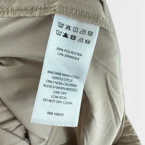 H/G Happily Grey Tan Lightweught Cargo Pants Womens Medium Utility‎ Straight Leg thumbnail 7
