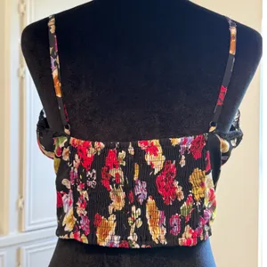 Rare Envy Me Y2K Floral Camisole Fairycore Roman Goth Dark Coquette Aesthetictic thumbnail 3