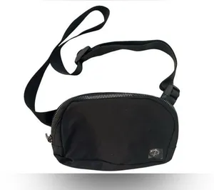 Black Nylon Crossbody Belt Bag NWT thumbnail 1