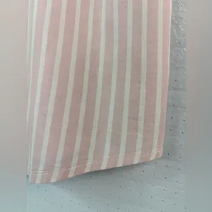 ASOS M Preppy Pastel Pink and White Striped Button Down Shirt thumbnail 8