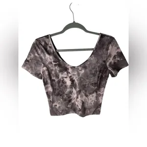 Lululemon Align T Shirt Diamond Dye Mink Bery Lunar Rock Shadow Grey Size 6 Nulu thumbnail 3