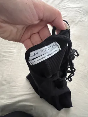 Urban Outfitters Black Strappy Mini Dress thumbnail 3