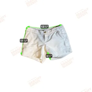 Lilly Pulitzer‎ White Textured Shorts Women's Size 2 Button Fly Casual Summer thumbnail 8