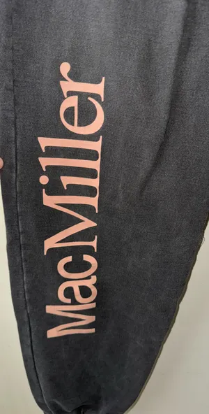 Grey Mac Miller Cuffed Sweatpants thumbnail 3