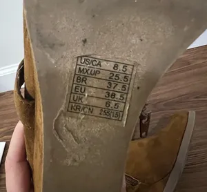 Forever 21 Tan Wedge Boots Size 8.5 US thumbnail 8