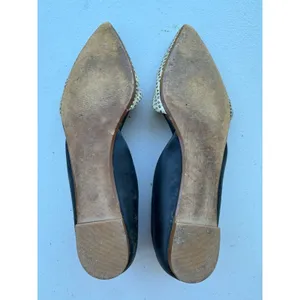 Madewell Marisa F1858 Spotted Calf Hair Pointed Toe Leather d'Orsay Flats 8.5 thumbnail 5