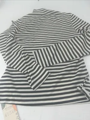 Women’s Striped Long-Sleeve Tee - Black & White thumbnail 12