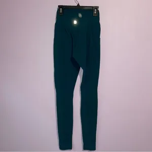 Buffbunny Leggings Womens Size XS Blue Pockets Athleisure Gym Outdoor thumbnail 4