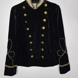 Ralph Lauren Velvet Military Jacket thumbnail 3