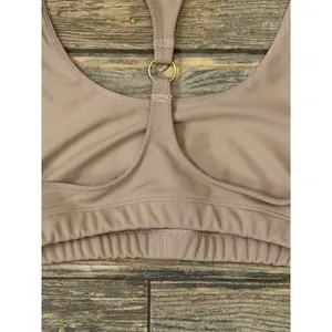 FP Movement Free People Mauve Racerback‎ O-Ring Sports Bra Small Gym Yoga Casual thumbnail 6