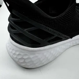Kizik Athens hands-free sneakers in black with neon green mens 5.5 women’s 7 thumbnail 3