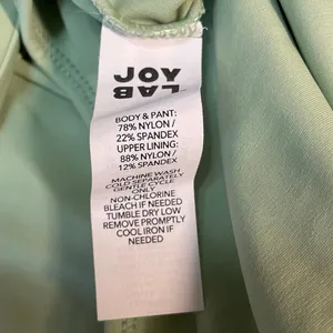 JoyLab Green Sleeveless Open Back Tennis Golf Shorts Mini Athletic Dress Size XS thumbnail 4