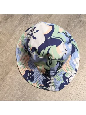 ROXY Jasmine Paradise Reversible Bucket Hat Size S/M thumbnail 3