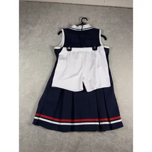 NWT Tommy Bahama Active Dress Set Women's M Navy Polo Tennis Golf Pleated 3pc thumbnail 5