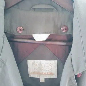 New York Harbor 12 Gray Trench Coat thumbnail 6
