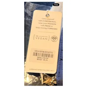 Urban Expression Beckette Wallet Women OS Denim Blue NEW Vegan Floral Laser Cut thumbnail 3