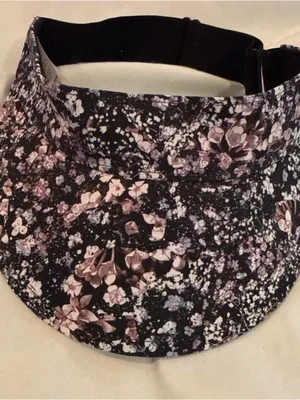 Lululemon Fast Paced Run Visor Floral Spritz Multi EUC thumbnail 2