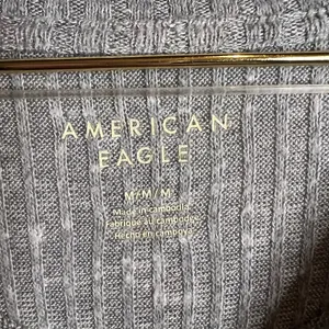 American Eagle Outfitters Light Gray Ribbed‎ Long-Sleeve Tee thumbnail 2