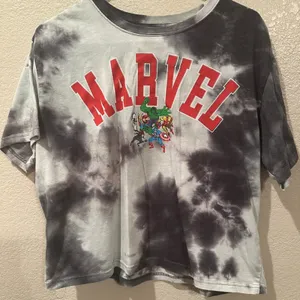 Marvel Tie Dye Tee Classic Comic Book Style Avengers sz XXL thumbnail 1