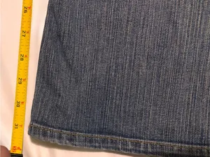 Gra 2 Womens Blue Denim Jeans Size 7 Embroidered Flap Pocket Bootcut Y2K thumbnail 7
