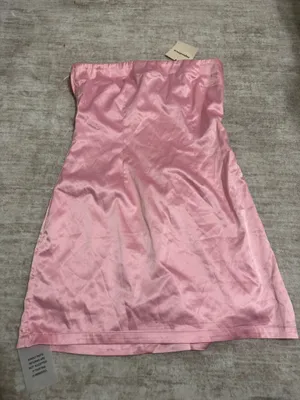 Superdown Strapless pink mini dress size small new with tags thumbnail 2