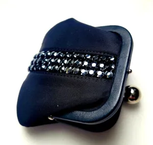 Swarovski black Monroe frame coin purse thumbnail 2