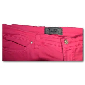 Versace Jeans Couture Womens Hot Pink Pants Size: 33 / 47 thumbnail 3