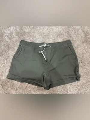 Vuori Ripstop Short Army Green Pockets Drawstring Cotton Hiking Outdoor Climb XL thumbnail 16