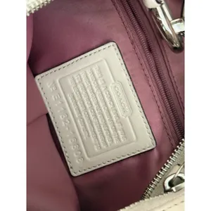 Auth Coach Kristin Leather Hobo 2WAY Shoulder Bag‎ Pink Beige 16808 Dustbag thumbnail 5